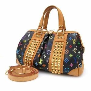 Multicolor Courtney MM Shoulder Bag Black